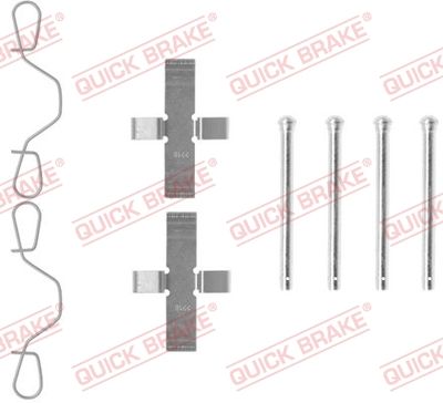 Accessory Kit, disc brake pad QUICK BRAKE 109-0982