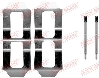 Accessory Kit, disc brake pad QUICK BRAKE 109-0987