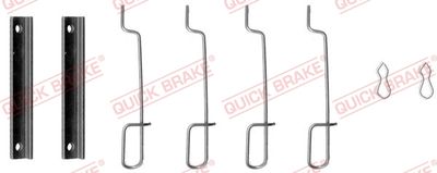 Accessory Kit, disc brake pad QUICK BRAKE 109-0992