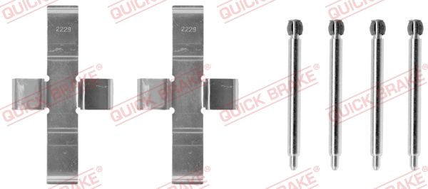 QUICK BRAKE 109-1004 Accessory Kit, disc brake pad