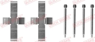 Accessory Kit, disc brake pad QUICK BRAKE 109-1004