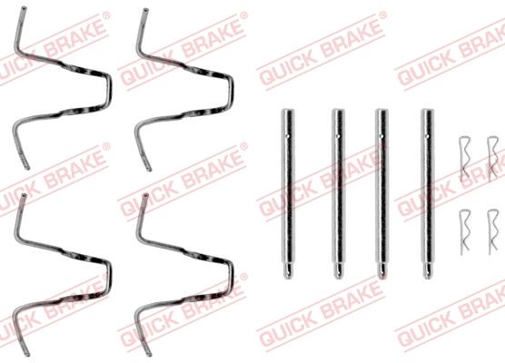 QUICK BRAKE 109-1005 Accessory Kit, disc brake pad
