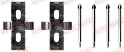 Accessory Kit, disc brake pad QUICK BRAKE 109-1007