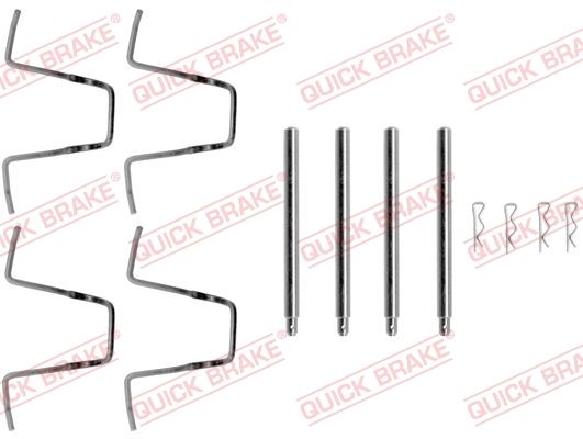 QUICK BRAKE 109-1010 Accessory Kit, disc brake pad