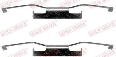 Accessory Kit, disc brake pad QUICK BRAKE 109-1011