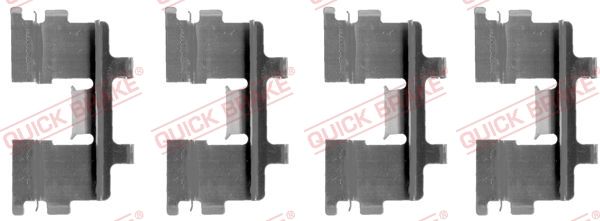 QUICK BRAKE 109-1015 Accessory Kit, disc brake pad
