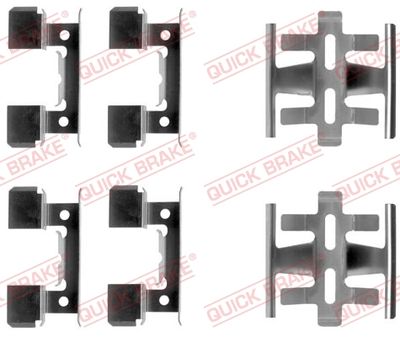 Accessory Kit, disc brake pad QUICK BRAKE 109-1022