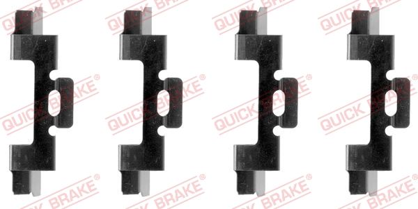 QUICK BRAKE 109-1027 Accessory Kit, disc brake pad