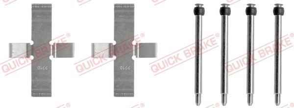 QUICK BRAKE 109-1040 Accessory Kit, disc brake pad