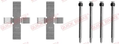 Accessory Kit, disc brake pad QUICK BRAKE 109-1040