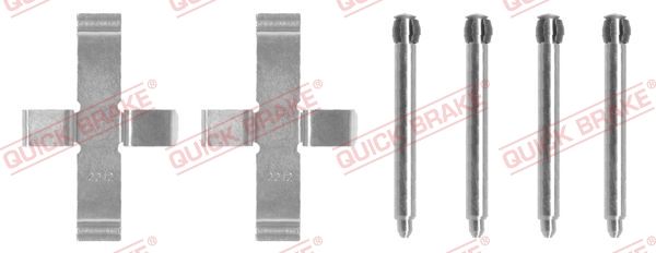 QUICK BRAKE 109-1046 Accessory Kit, disc brake pad