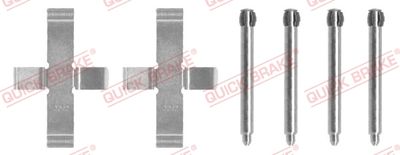 Accessory Kit, disc brake pad QUICK BRAKE 109-1046