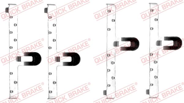 QUICK BRAKE 109-1048 Accessory Kit, disc brake pad