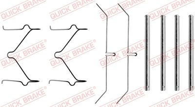 Accessory Kit, disc brake pad QUICK BRAKE 109-1050
