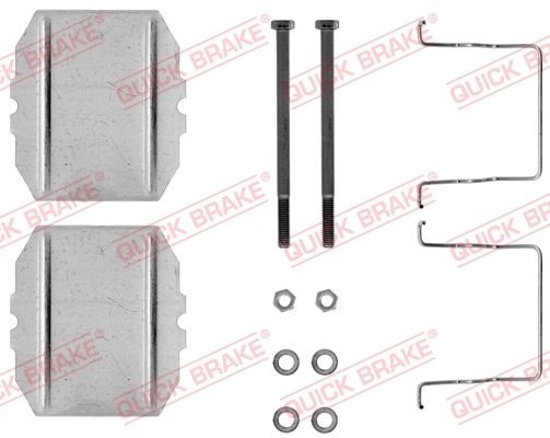 QUICK BRAKE 109-1053 Accessory Kit, disc brake pad
