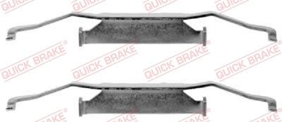 Accessory Kit, disc brake pad QUICK BRAKE 109-1054