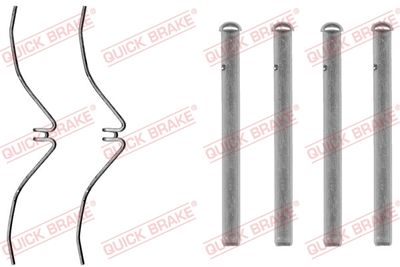 Accessory Kit, disc brake pad QUICK BRAKE 109-1061