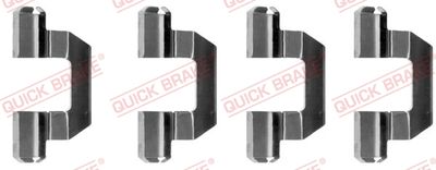 Accessory Kit, disc brake pad QUICK BRAKE 109-1077