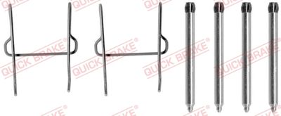 Accessory Kit, disc brake pad QUICK BRAKE 109-1081