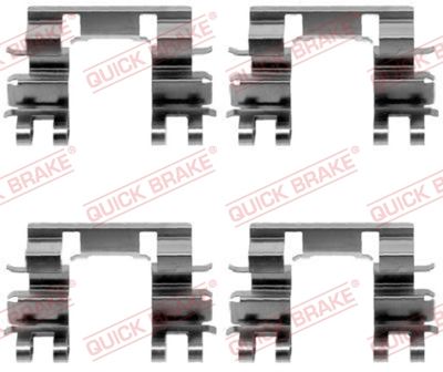 Accessory Kit, disc brake pad QUICK BRAKE 109-1087