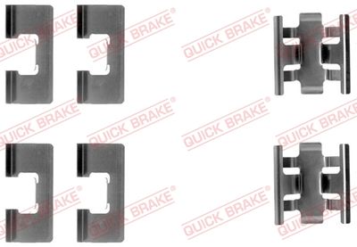 Accessory Kit, disc brake pad QUICK BRAKE 109-1091