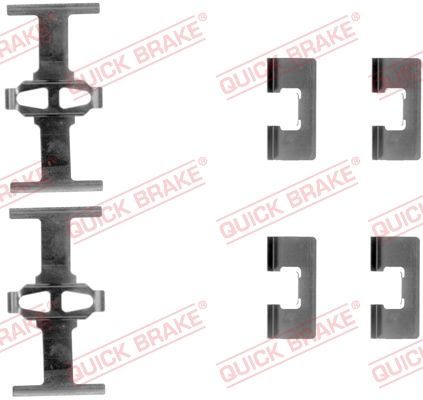 QUICK BRAKE 109-1092 Accessory Kit, disc brake pad