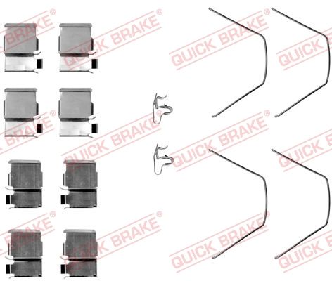 QUICK BRAKE 109-1093 Accessory Kit, disc brake pad