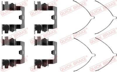 Accessory Kit, disc brake pad QUICK BRAKE 109-1095