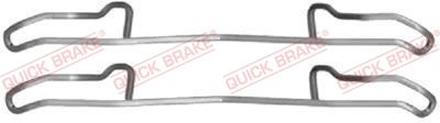 Accessory Kit, disc brake pad QUICK BRAKE 109-1100