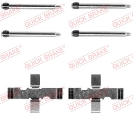 QUICK BRAKE 109-1101 Accessory Kit, disc brake pad