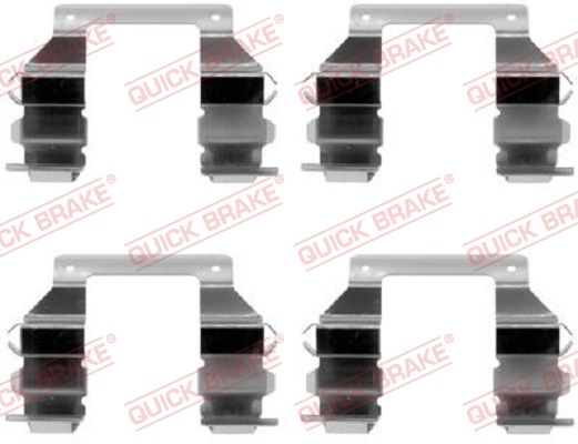 QUICK BRAKE 109-1103 Accessory Kit, disc brake pad