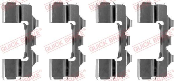 QUICK BRAKE 109-1104 Accessory Kit, disc brake pad