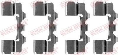 Accessory Kit, disc brake pad QUICK BRAKE 109-1104