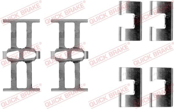 QUICK BRAKE 109-1118 Accessory Kit, disc brake pad