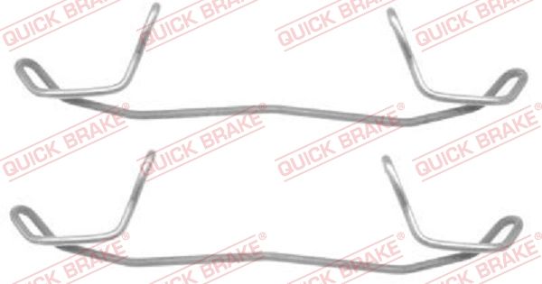 QUICK BRAKE 109-1123 Accessory Kit, disc brake pad