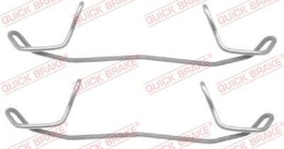 Accessory Kit, disc brake pad QUICK BRAKE 109-1123