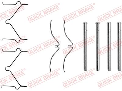 Accessory Kit, disc brake pad QUICK BRAKE 109-1124
