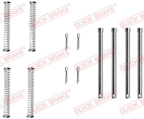 QUICK BRAKE 109-1128 Accessory Kit, disc brake pad