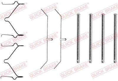 Accessory Kit, disc brake pad QUICK BRAKE 109-1129