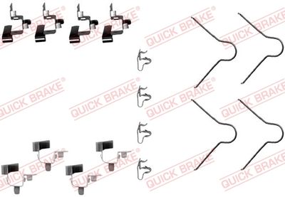 Accessory Kit, disc brake pad QUICK BRAKE 109-1130