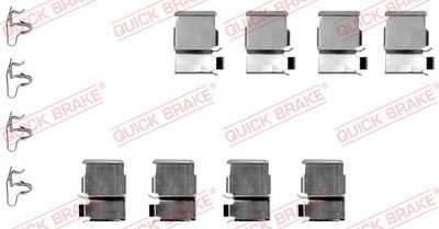 Accessory Kit, disc brake pad QUICK BRAKE 109-1133