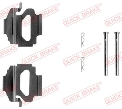 Accessory Kit, disc brake pad QUICK BRAKE 109-1140