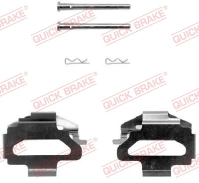 Accessory Kit, disc brake pad QUICK BRAKE 109-1141