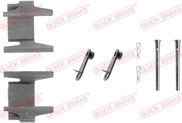 QUICK BRAKE 109-1142 Accessory Kit, disc brake pad