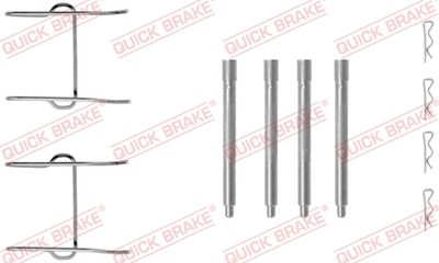 Accessory Kit, disc brake pad QUICK BRAKE 109-1149