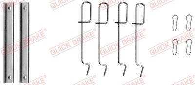 Accessory Kit, disc brake pad QUICK BRAKE 109-1151