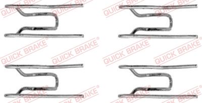 Accessory Kit, disc brake pad QUICK BRAKE 109-1152