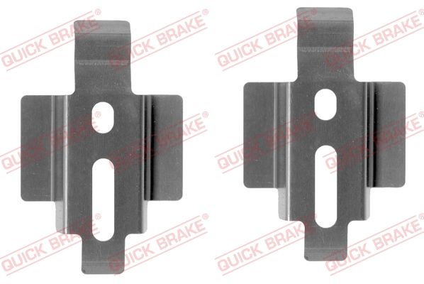QUICK BRAKE 109-1154 Accessory Kit, disc brake pad