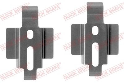 Accessory Kit, disc brake pad QUICK BRAKE 109-1154