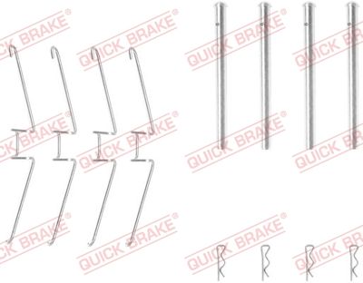 Accessory Kit, disc brake pad QUICK BRAKE 109-1155